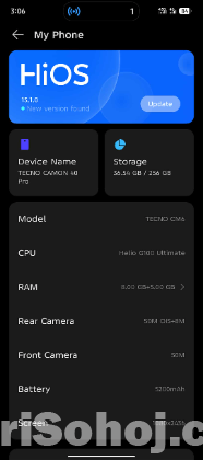Tecno Camon 40 Pro